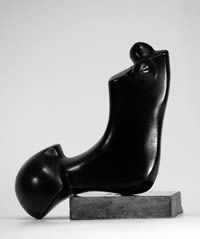 Doppio (bronzo patinato)